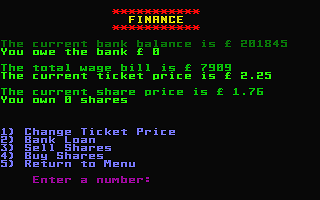 Graduate Manager atari screenshot